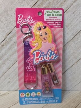 NWT Barbie Lip Gloss Keychain Combo